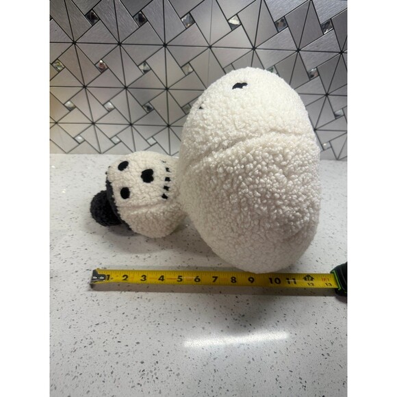 Merry Moments Aldi Snowman Sherpa Plush Figure Pillow Christmas 11” 2023 Cut Tag - Picture 2 of 7